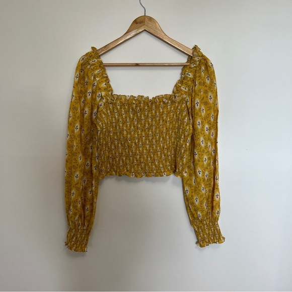 Veronica Beard Emerie Top in Sun Multi Size 8 - Picture 2 of 4